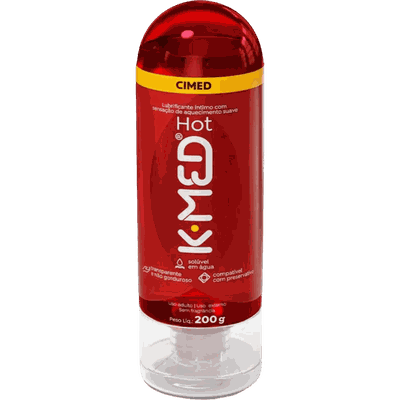 K-med Hot Lubrificante Cimed 30ML (2059) - Q Charme