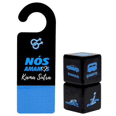 Kit Aviso De Porta Gay Kama Sutra - Q Charme