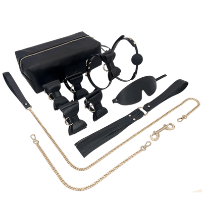 Kit Bondagem Com Laço 6 Itens Mais Bolsa - Q Charme