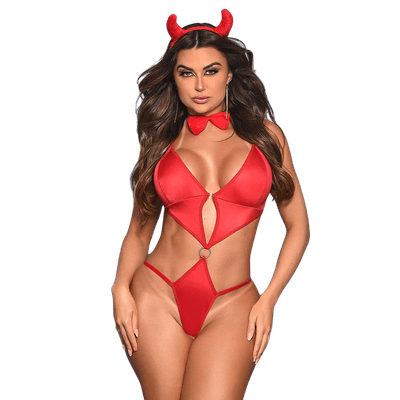 Kit Fantasia Sedutora Infernal Yaffa - Q Charme