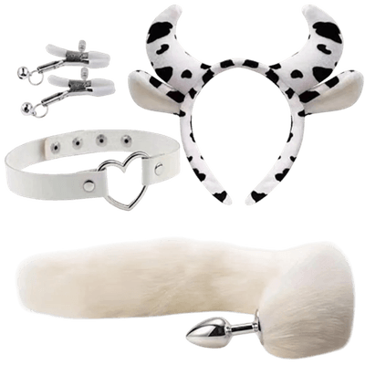 Kit Fox 4 Em 1 Branco - Q Charme