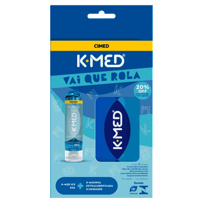 Kit K-Med Ice 50G + K-Misinha - Q Charme