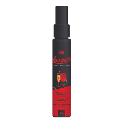 Gel Comestível Lambuze Intt Morango com Champanhe ... - Q Charme