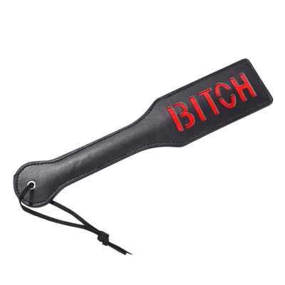 Palmatoria Em Couro Sintético Bitch - Q Charme