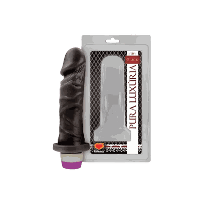 Pênis Realístico Sem Escroto Com Vibro 15,3 X 4cm - Q Charme