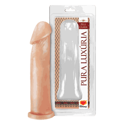 Pênis Realístico Sem Escroto Maciço 21 X 5,8 CM - Q Charme