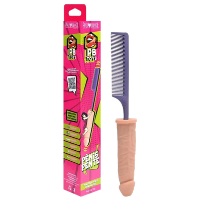 Penis Utensilho Pente De Cabelo - Q Charme