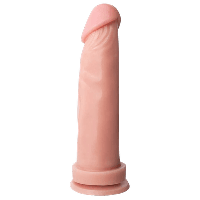 Protese Com Ventosa 22 X 5,3cm Bege - Q Charme
