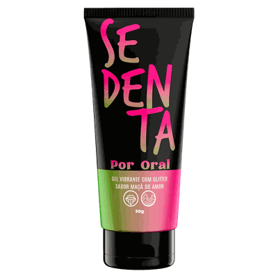 Sedenta Por Oral Maçã Do Amor 50G - Q Charme