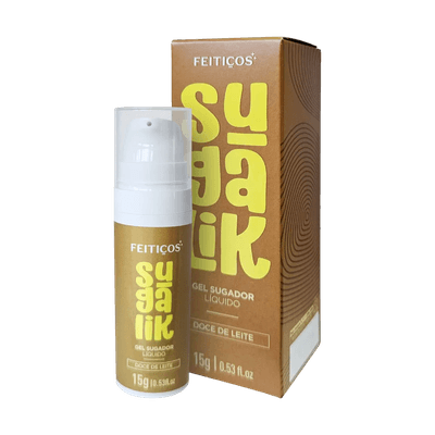 Sugalik Sugador Pulsador Líquido 15g Doce de Leite - Q Charme