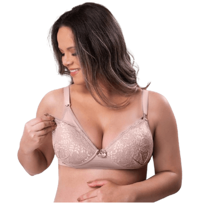 Sutiã Amamentação Bojo Soft Romance Tamanho 50 - Q Charme