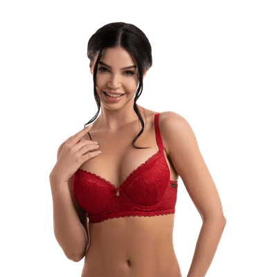 Sutiã Com Renda Soft Premium Rubi 46 (GG) - Q Charme