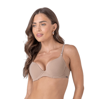 Sutiã De Micro Copas Push Up Com Chocolate G (44) - Q Charme