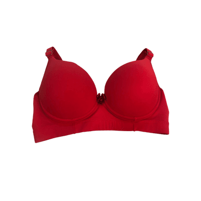 Sutiã Microfibra Copa Vermelho Rubi (46) - Q Charme