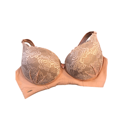 Sutiã Microfibra Renda Copa Romance EXG (54) - Q Charme