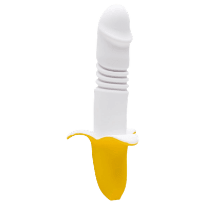 Vibrador Bananão 12 Modos Vai E Vem - Q Charme
