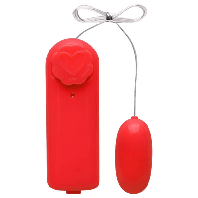 Vibrador Bullet Cápsula Na Cor Vermelha - Q Charme