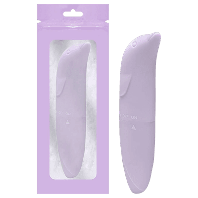 Vibrador Golfinho Ponto G Roxo - Q Charme