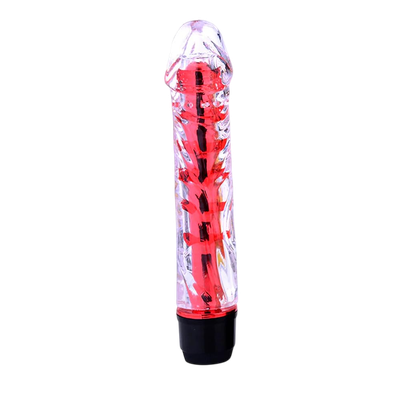 Vibrador Personal Translucido Sensor Vermelho - Q Charme