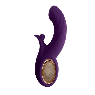 Vibrador Tanos Ponto G Com Estimulador Clitoriano - Q Charme