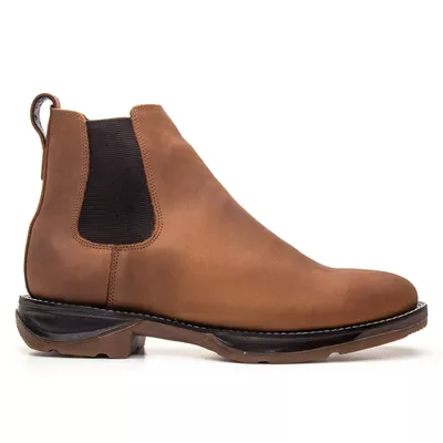 BOTA WORK JUMP BICO REDONDO COURO HIDROFUGADO CARA... - COUROWEST