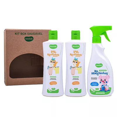 Kit Cuidado De Mae Detergente E Tira Manchas