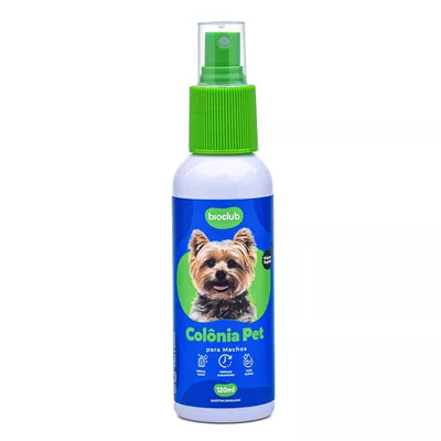 Colonia Pet Saudavel 120ml Cheirinho De Bebe Macho