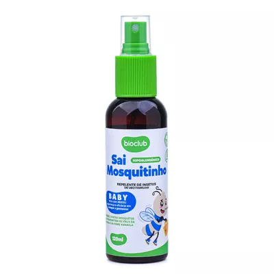 Repelente Natural De Uso Familiar Sai Mosquitinho 120ml