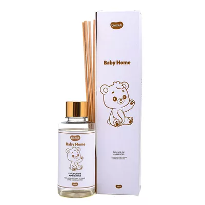 Difusor De Ambientes Com 5 Bastoes Baby Home 200ml