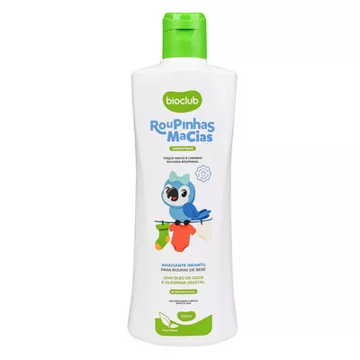 Amaciante Infantil Para Roupas De Bebe Roupinhas Macias 500ml