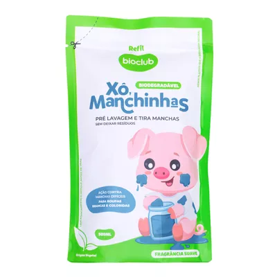 Refil Alvejante Tira Manchas Sem Cloro Xo Manchinhas 500ml