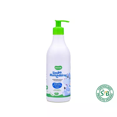 Detergente De Mamadeiras Organico Limpa Mamadeiras 500ml