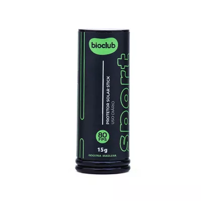 Protetor Solar Stick Natural Biosolar Stick Sport 15g Fps 80