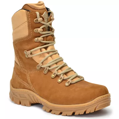 Coturno Woodland Guardian Bmbrasil Semi-impermeável 5184/04 Palha