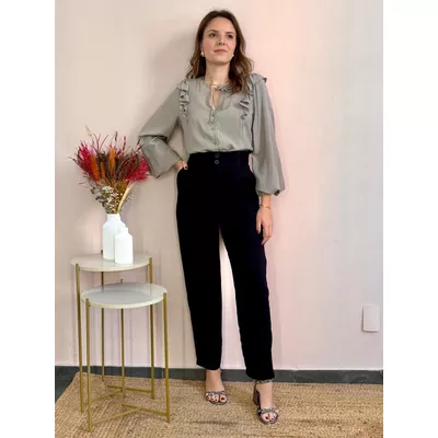 Calça Celina - Preto - DONNA LELLA