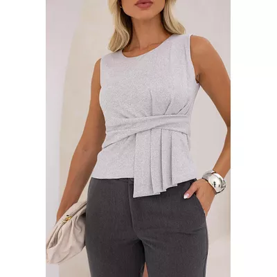 Blusa Magda - Cinza - DONNA LELLA