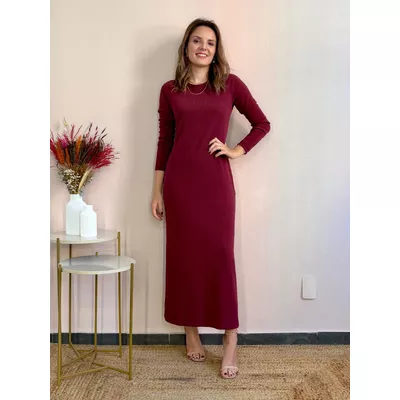 Vestido Joy - Cereja - DONNA LELLA