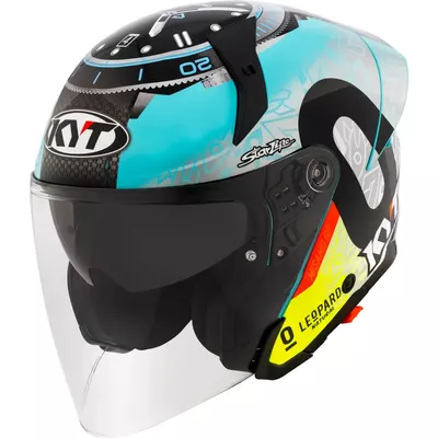 Capacete Kyt TTR-Jet Foggia Misano 2022 Réplica Moto One