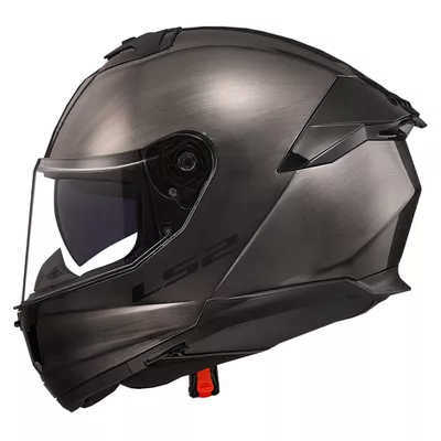 Capacete LS2 FF808 Stream 2 Jeans - Titanium/Aço Escovado Moto One