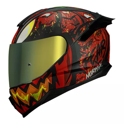 HARO FRIGHTLINE Two★リメイク★油圧Br★美品 Capacete Norisk FF802 Razor Halloween Moto One