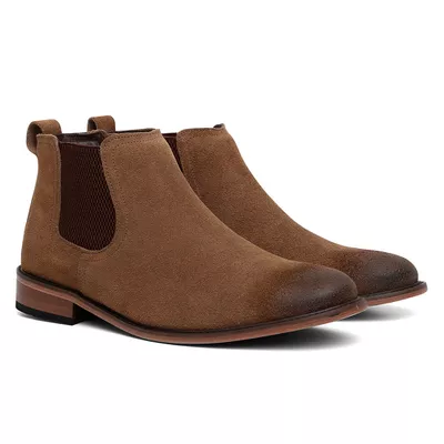 Bota Masculina Chelsea England Sand - TURUNA BOOTS