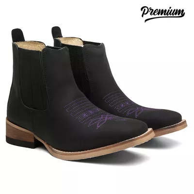 BOTA TURUNA BLACK PURPLE - TURUNA BOOTS