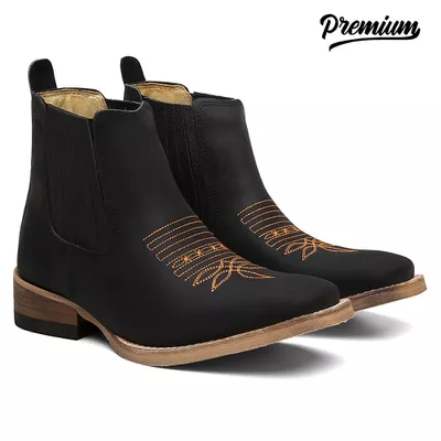 BOTA TURUNA BLACK ORANGE - TURUNA BOOTS