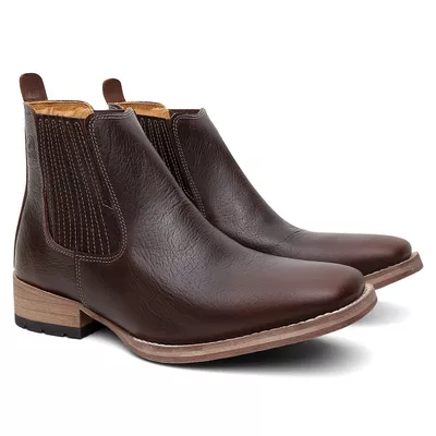 BOTA TURUNA CANO CURTO MAMUTI BROWN EXCLUSIVE - TURUNA BOOTS