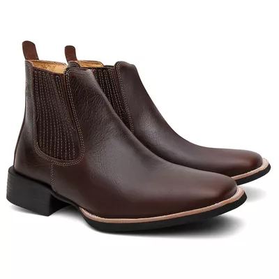 BOTA TURUNA CANO CURTO MAMUTI BROWN ANATOMIC - TURUNA BOOTS