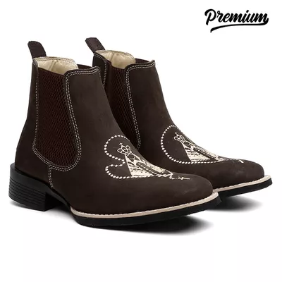 Botina Texana Feminina Nossa Senhora - TURUNA BOOTS