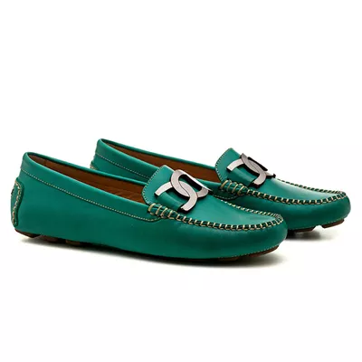 Mocassim Driver Feminino Esmeralda VW205