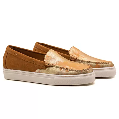 Mocassim Feminino, Casual - Vw530 / Gold