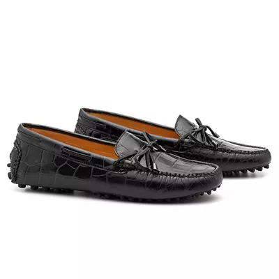 Mocassim Driver Feminino Black Cromo VW114 / 114