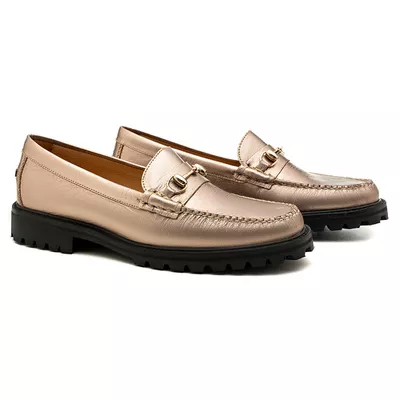 Mocassim Feminino Tratorado Veromoc Metalic VW7025